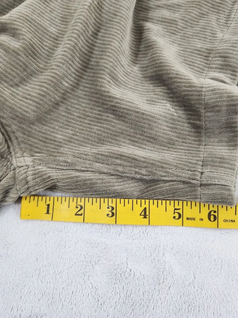 Faherty Mens Shorts Size Large Essential Corduroy Green 6